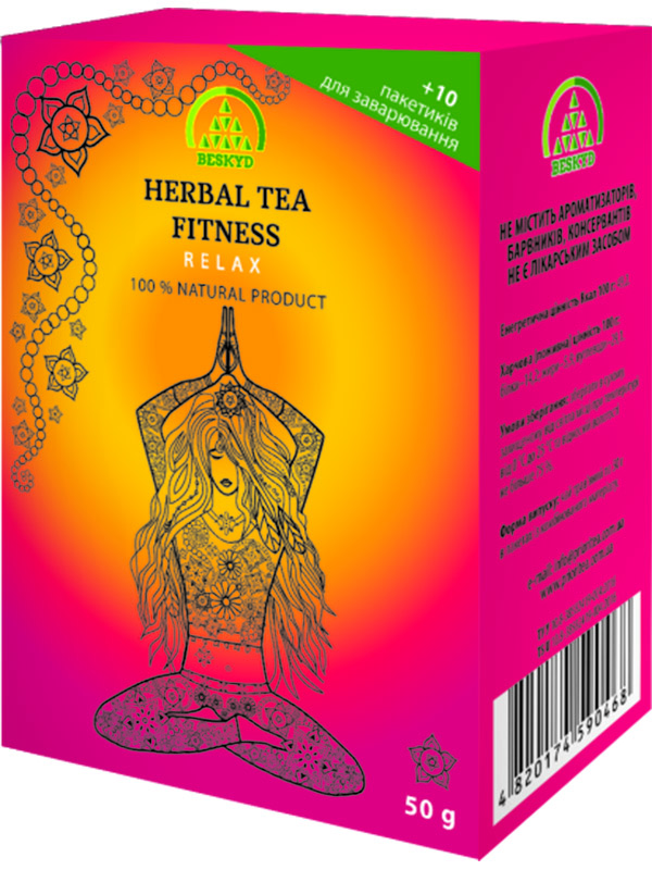 Чай травяной «Фитнес релакс»
